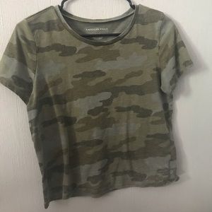 Camouflage Top from American Eagle Size Medium